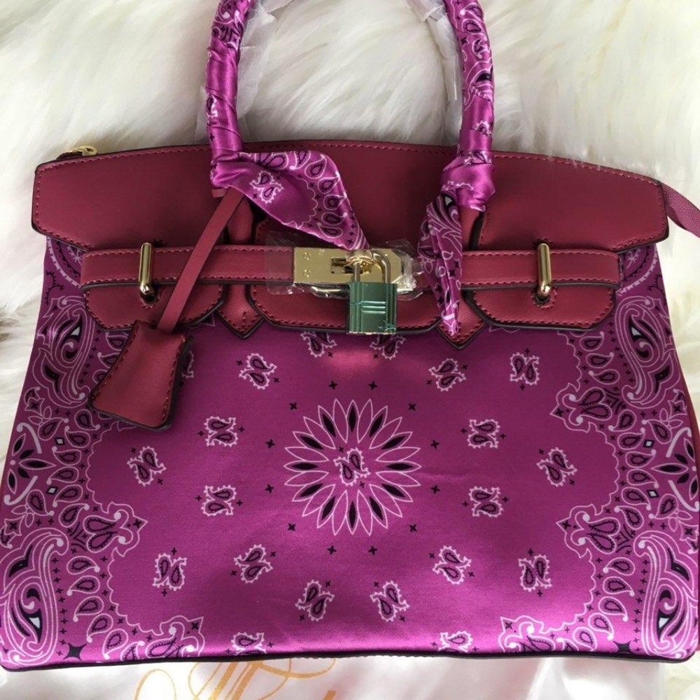 Satin purse